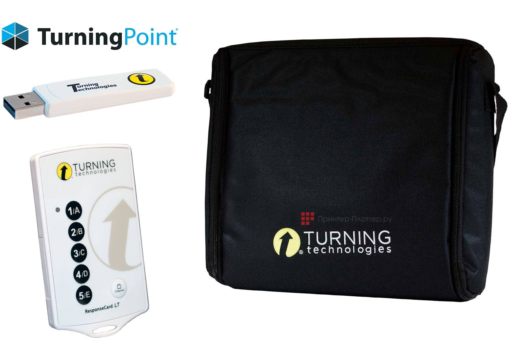 Комплект голосования Turning Technologies ResponseCard LT Kit (50 учеников) (IWR Комплект на 50 учеников LT)