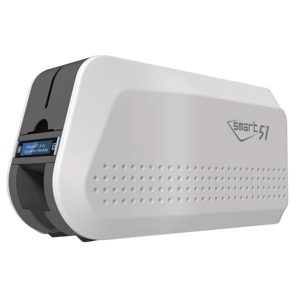 Принтер пластиковых карт Smart 51 Dual Side LAM двусторонний с ламинатором, 300 dpi, Ethernet, USB 651410