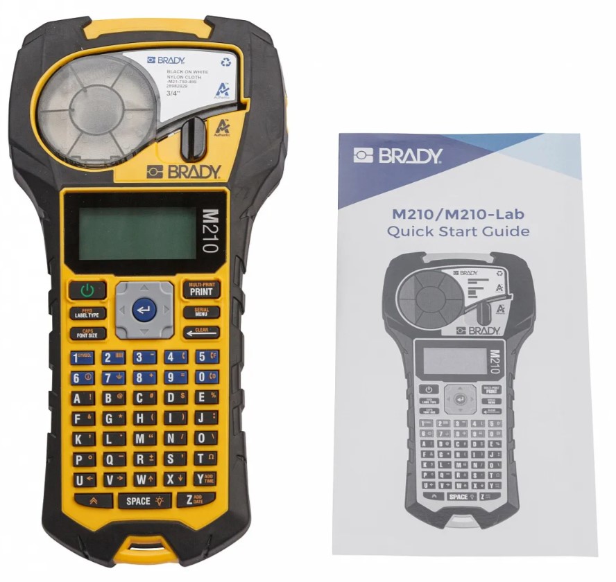 Портативный ленточный принтер этикеток Brady M210-ENG brd152260