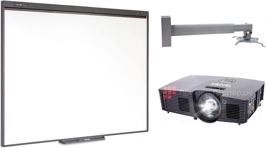 Интерактивный комплект SMART Board SB480 + SMART V10 + DSM-14MK (DGS SB480v10M)