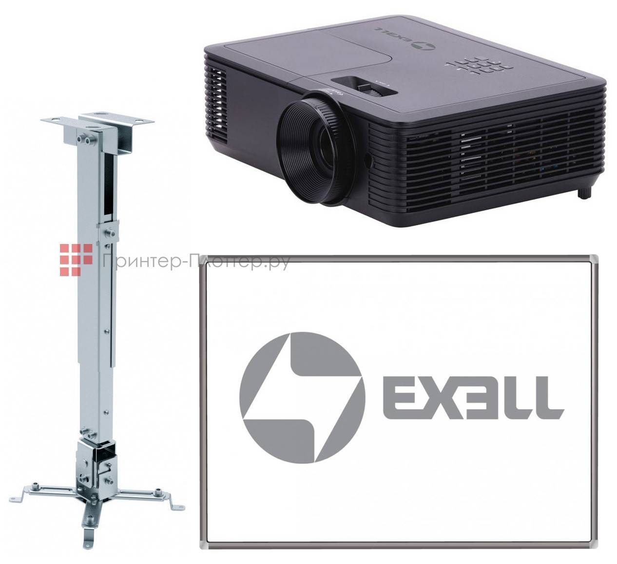 Интерактивный комплект Exell EWB9140 + Exell EXD201 + DiGiS DSM-2L (DGS 109630)