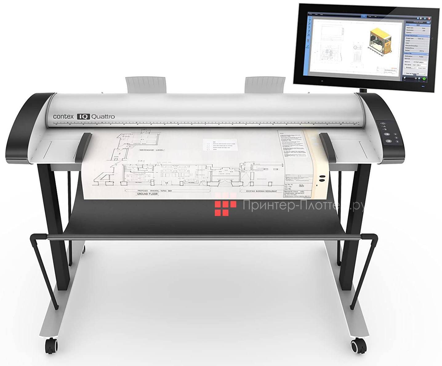 Сканер широкоформатный Contex IQ Quattro 4490 ScanStation (5200D012B84A)