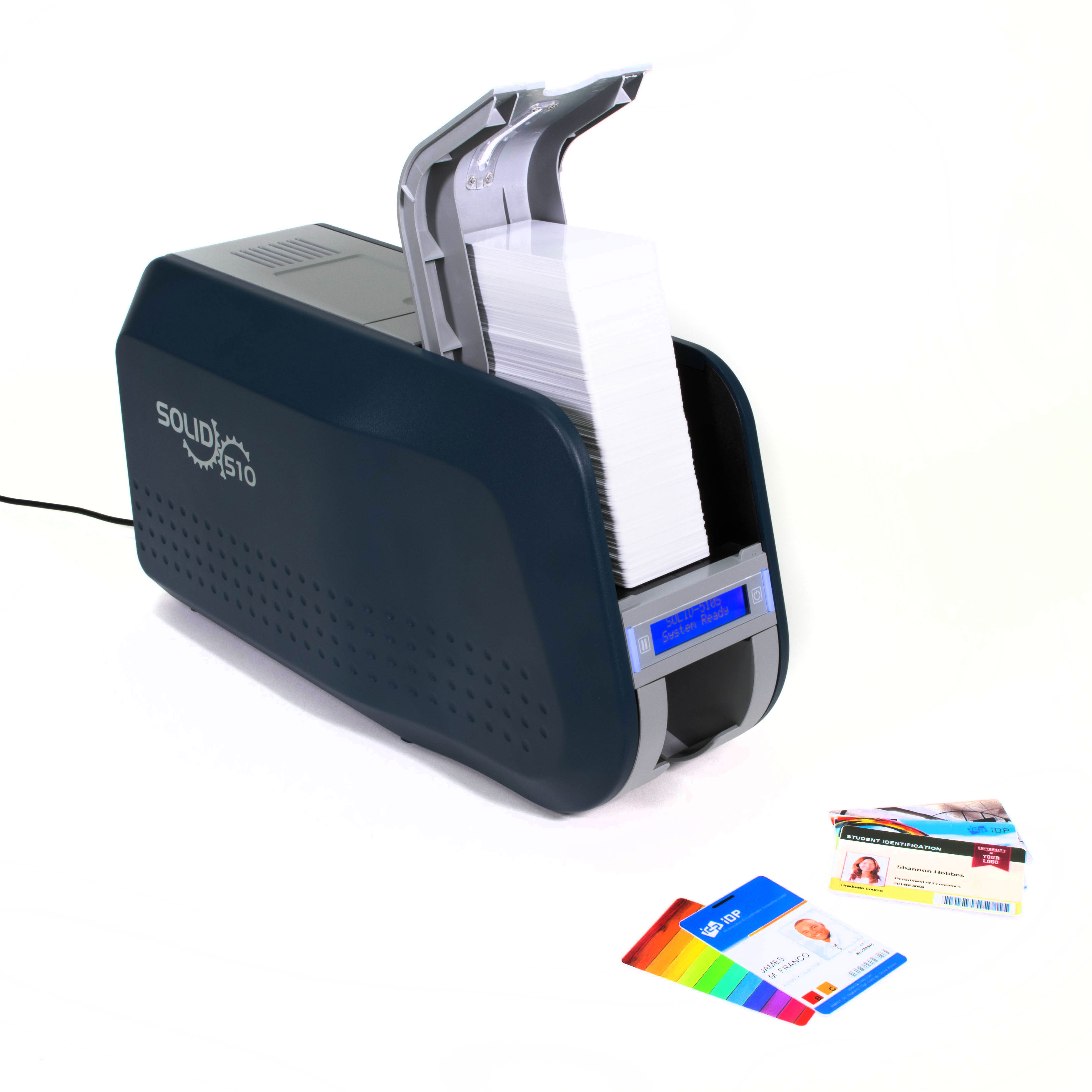 Принтер пластиковых карт Advent SOLID-510L двусторонний с ламинатором, 300 dpi, USB ASOL5L