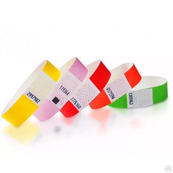 Этикетки-браслеты Z-Band Fun Yellow DeskTop 25х254 мм (350 шт.) 10012712-2