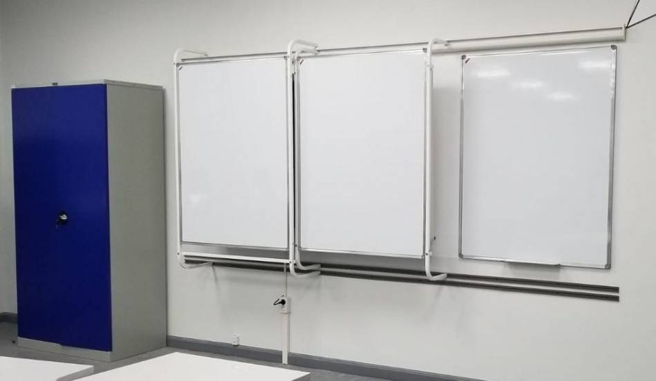 PolyGlide рельсовая система Slide Mono-2 для ЖК-панелей и интерактивных досок 65–75 КР 170 (Р-маркер, Н-маркер) (DGS 103355)