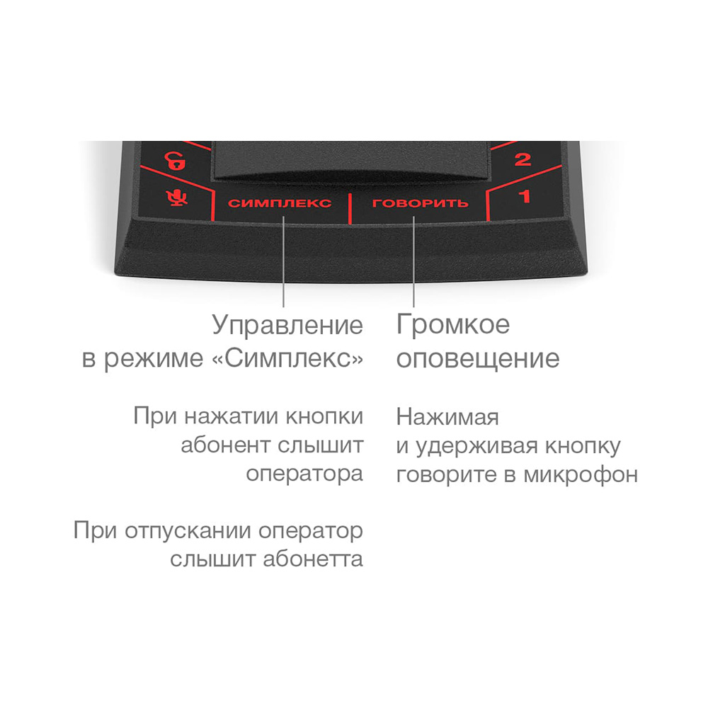 Селекторное переговорное устройство S-760