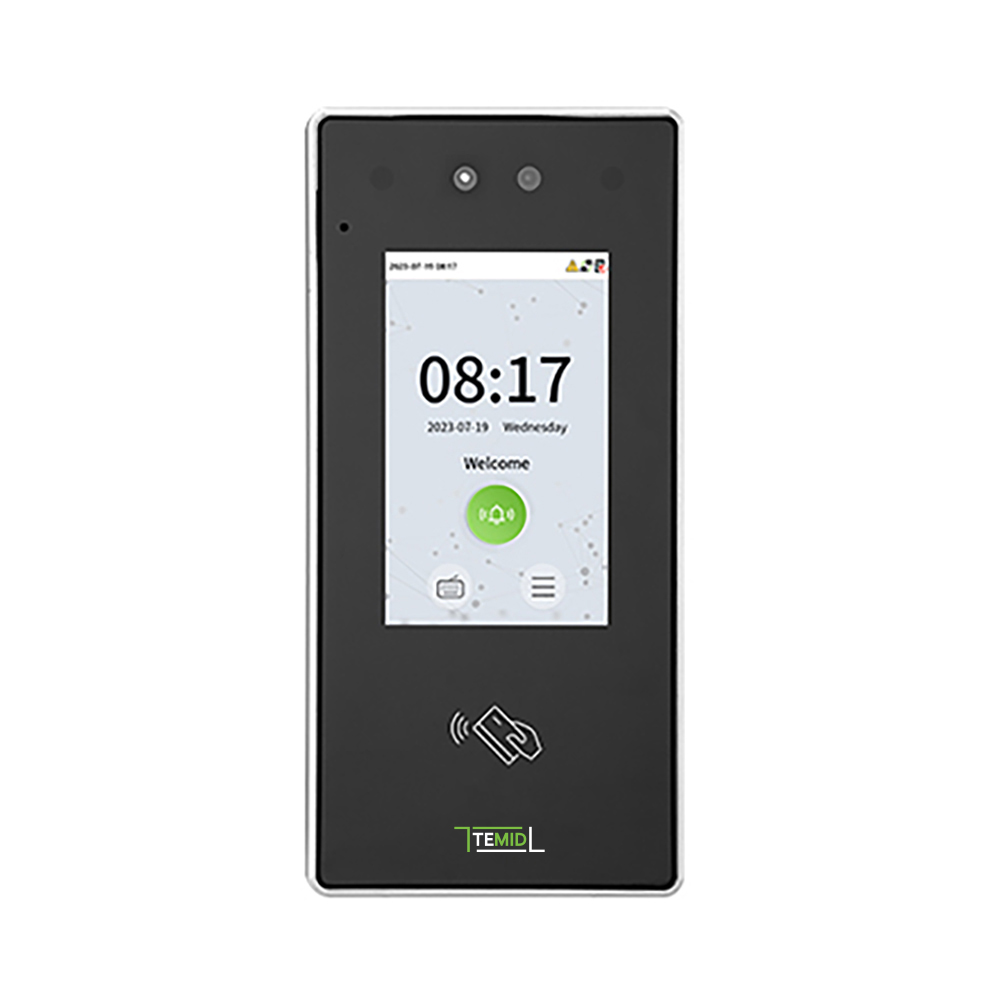 Мультибиометрический терминал распознавания лиц и RFID карт SpeedFace-V4L Pro-RFID