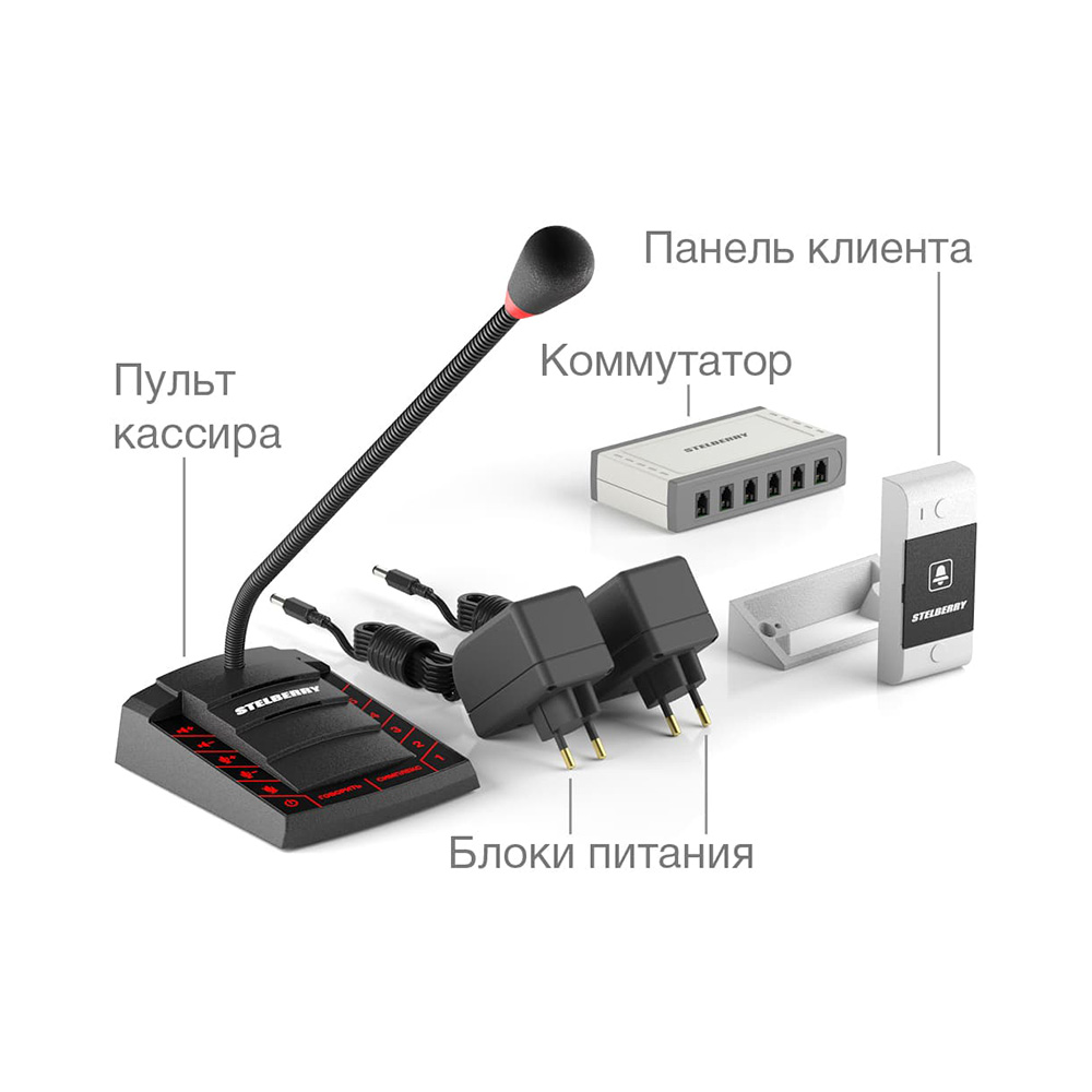 6-канальное переговорное устройство S-660