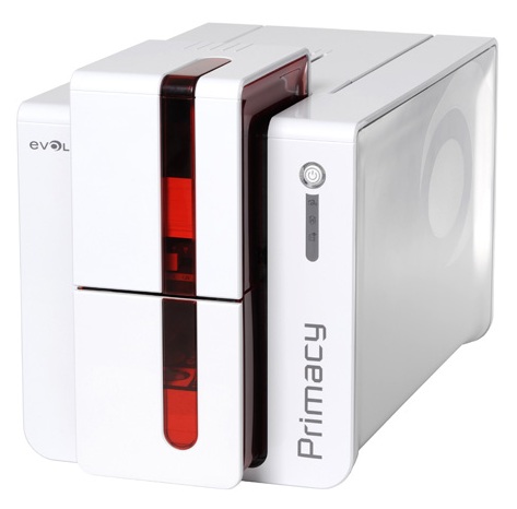 Принтер пластиковых карт Evolis Primacy с USB и WiFi, красный