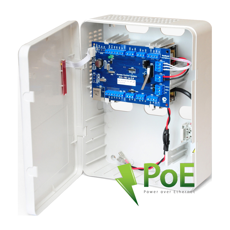 Сетевой контроллер СКУД ACS-102-CE-B (POE)