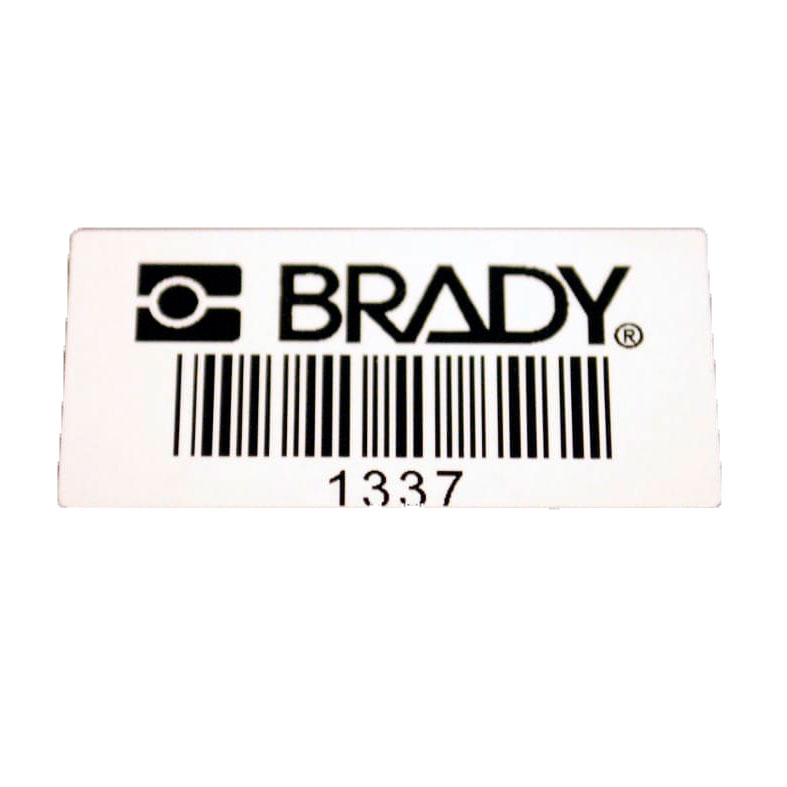 Этикетки Brady M71-6-423, белый глянцевый полиэстер, 12.7х6.99мм, 750 шт. в уп. brd114850