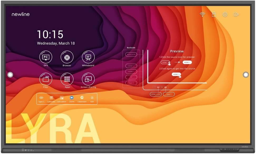 Интерактивная панель Newline TruTouch TT-9821Q (DGS TT-9821Q)