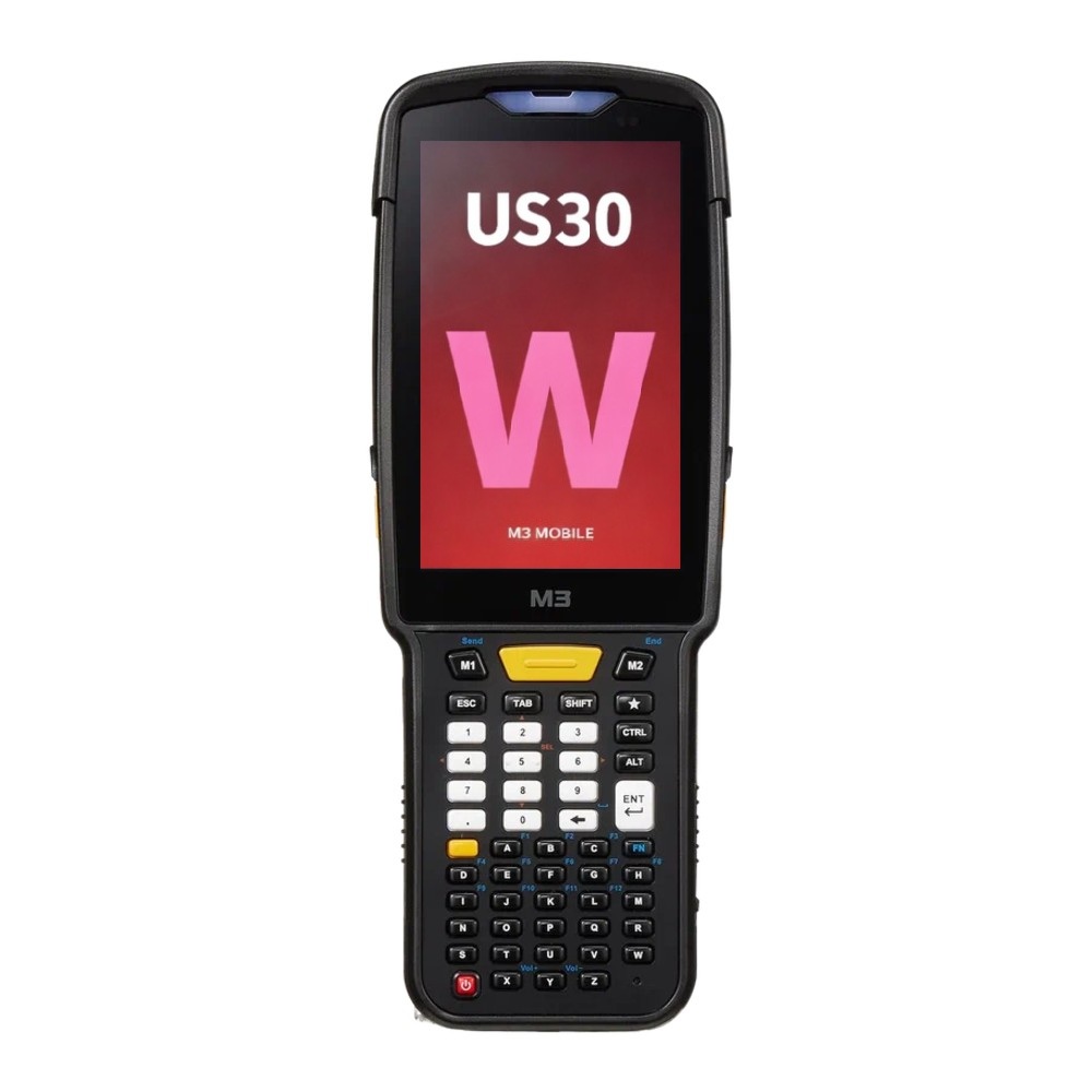 Терминал сбора данных M3 Mobile US30W, Android 13, Zebra SE5800, 4 ГБ / 64 ГБ, 2,4 ГГц, восемь ядер, 6700 мАч, US300D-TLCWEE-HF