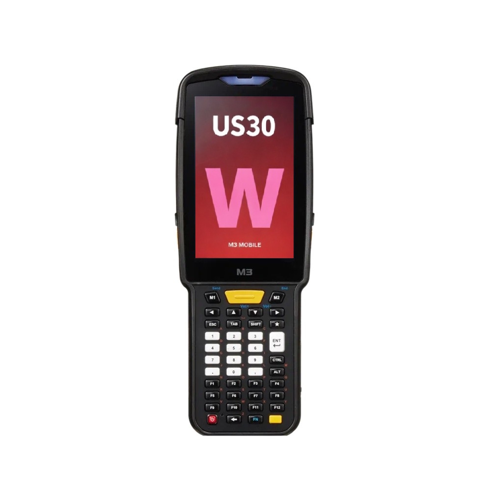 Терминал сбора данных M3 Mobile US30W, Android 13, Zebra SE5500, 4 ГБ / 64 ГБ, 2,4 ГГц, восемь ядер, 6700 мАч, US300D-TFCWSE-HF