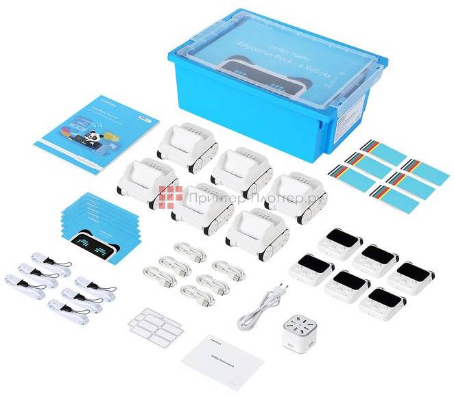 Робототехнический набор Makeblock Codey Rocky Education Pack, 6 Robots (DGS P1030046)