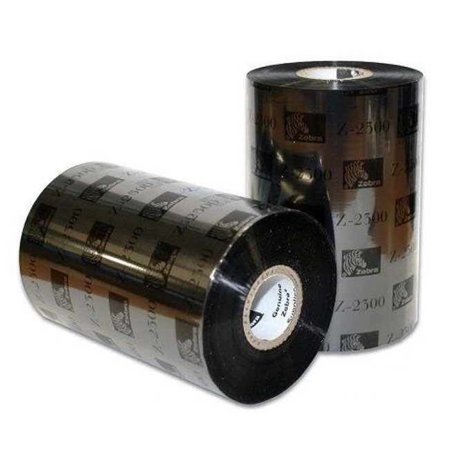 Риббон Zebra 2300 156 мм х 900 м, Wax, намотка OUT, втулка ширина 156 мм, диаметр 25,4 мм (1 дюйм), 02300BK15690