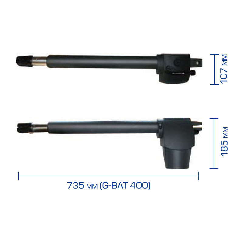 Привод для распашных ворот G-BAT 400 SX