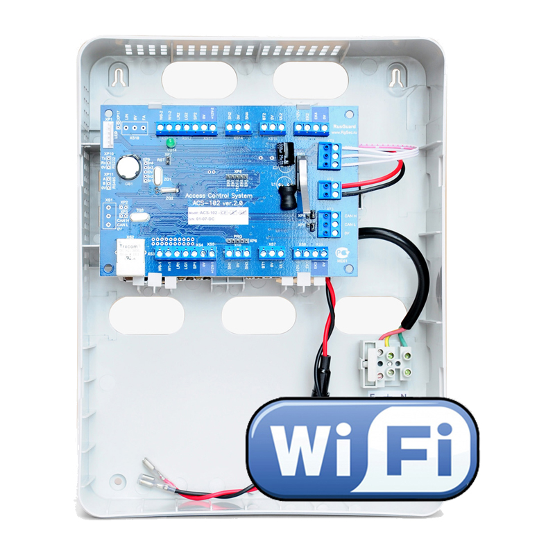 Сетевой контроллер СКУД ACS-102-CE-B (WF)