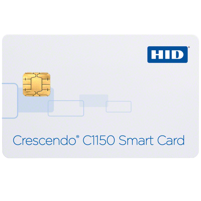 Контактная смарт-карта HID Crescendo C1150 (PKI +DESFire EV1 +HID Prox/Indala 401150G