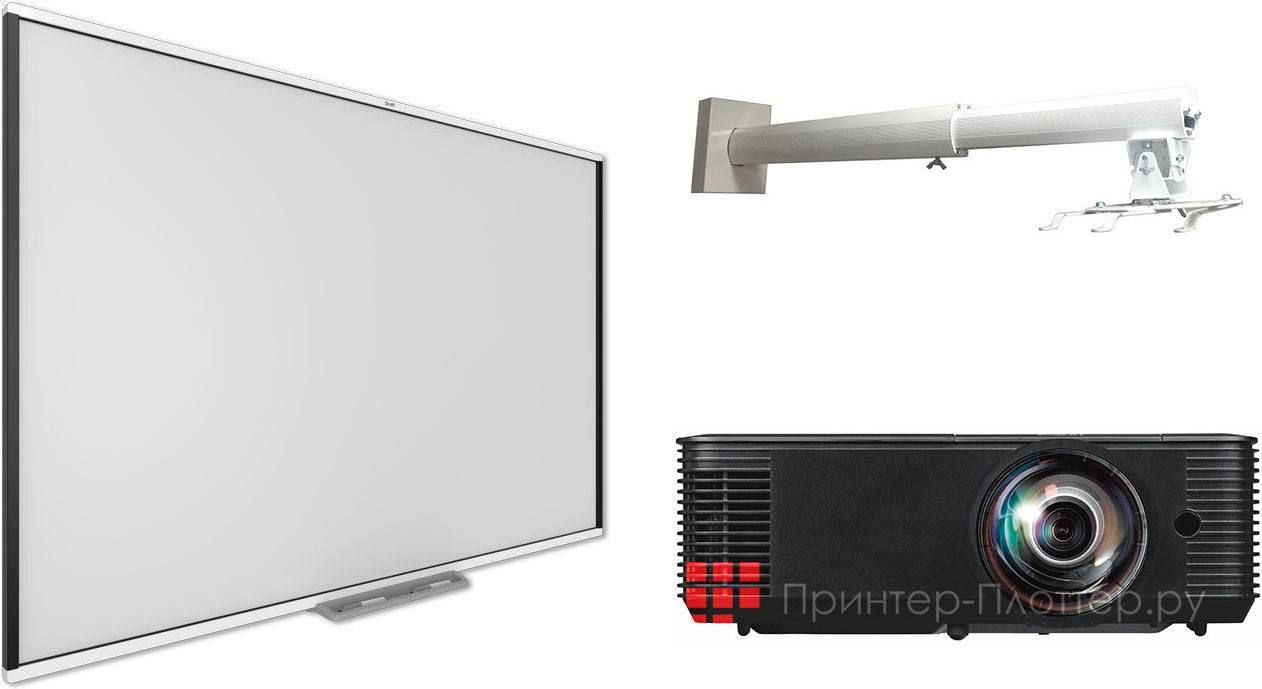 Интерактивный комплект SMART Board SBM777V-43 + SMART V31 + DSM-14Kb (DGS SBM777v31b)