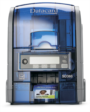 Карточный принтер SD360, Duplex, ISO Magnetic Stripe, 100-Card Input Hopper