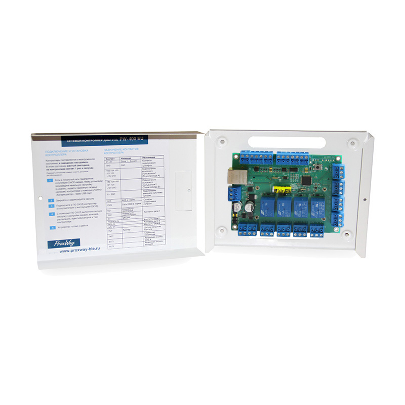 Универсальный IP контроллер СКУД PW-400 EU mod.23