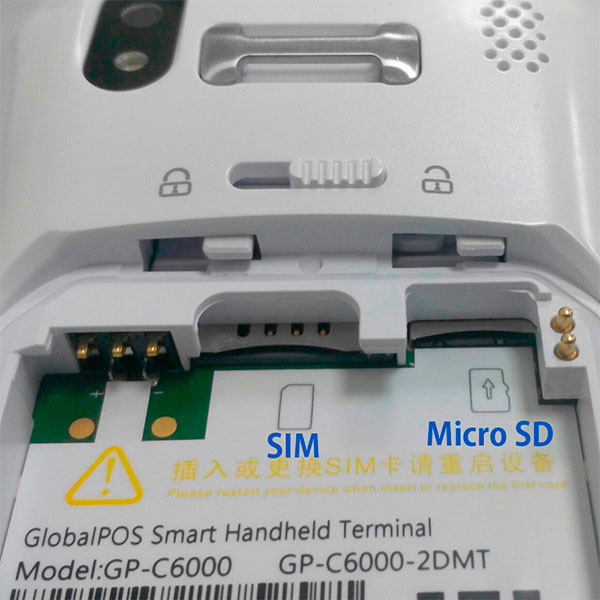 Терминал сбора данных GlobalPOS GP-C6000 GP-C6000LTE-2DMT