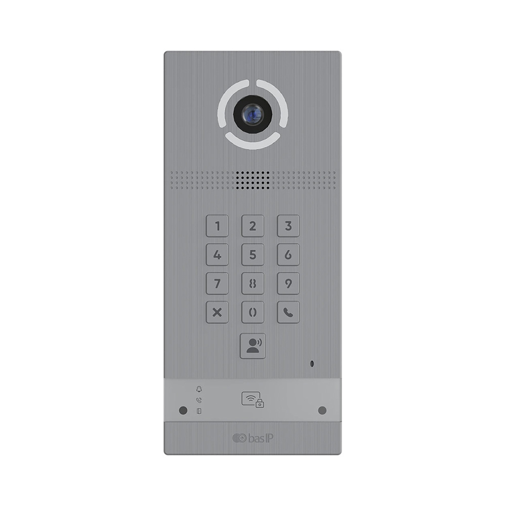 Многоабонентская IP вызывная панель AV-09KFBI SILVER