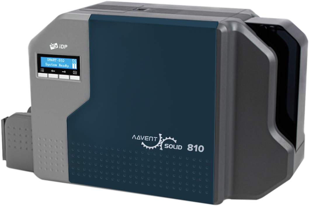 Принтер пластиковых карт Advent SOLID-810HD двусторонний, 600 dpi, USB, Ethernet ASOL8HD