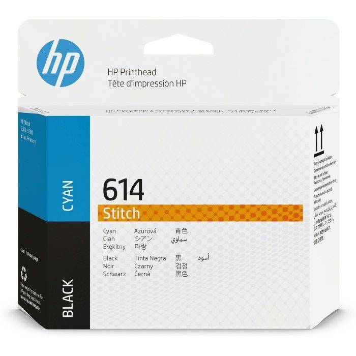 Печатающая головка HP 614 Stitch (black, cyan) (2LL62A)
