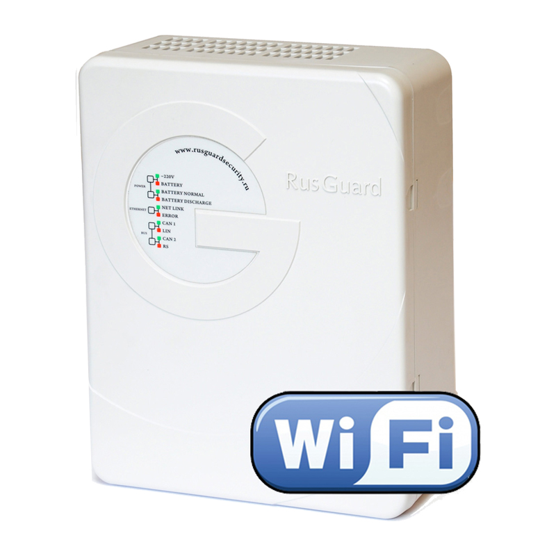 Сетевой контроллер СКУД ACS-102-CE-B (WF)