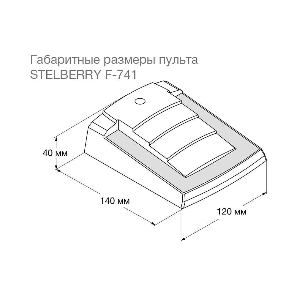 4-зонный пульт громкого оповещения F-741