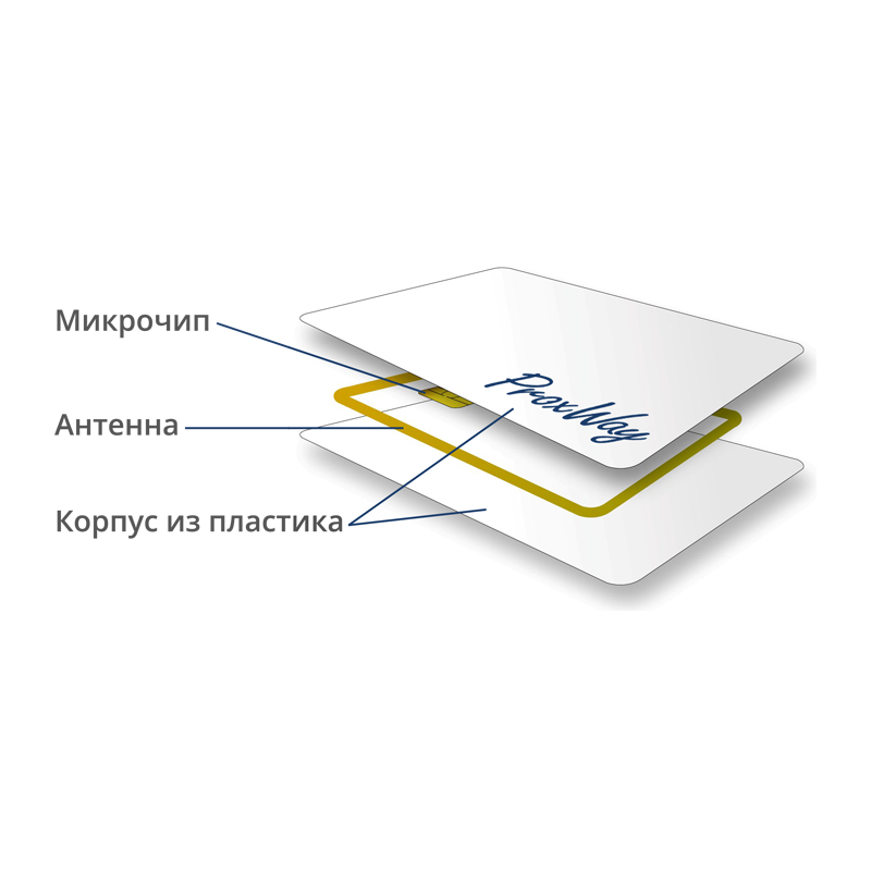 Proximity карта EM-Marin PW-06 ISO Card
