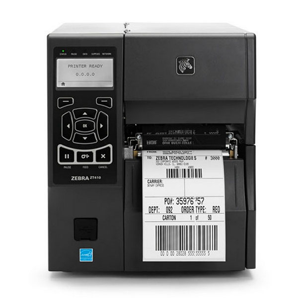 RFID принтер этикеток Zebra ZT410, 300 dpi, USB, Ethernet, RS-232, Bluetooth ZT41043-T0E00C0Z