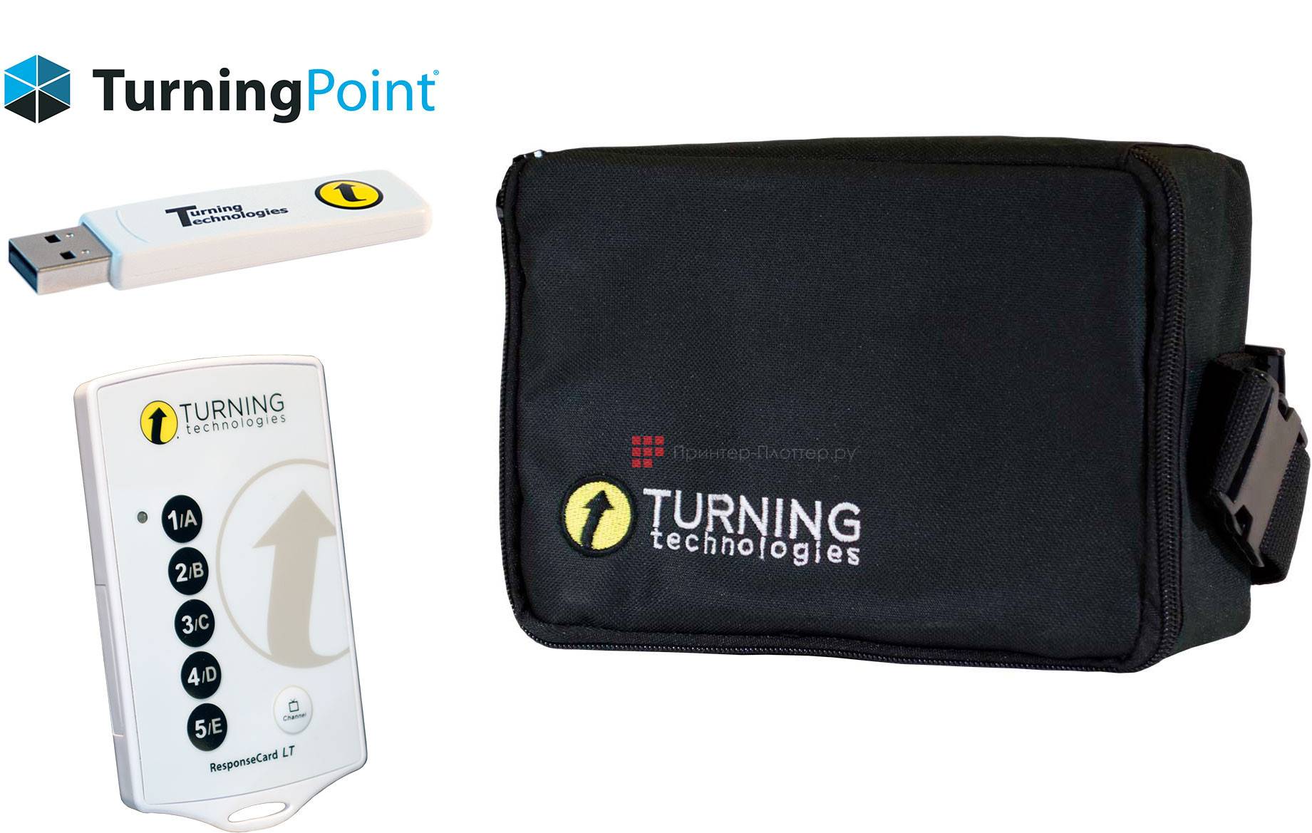 Комплект голосования Turning Technologies ResponseCard LT Kit (32 ученика) (IWR Комплект на 32 ученика LT)