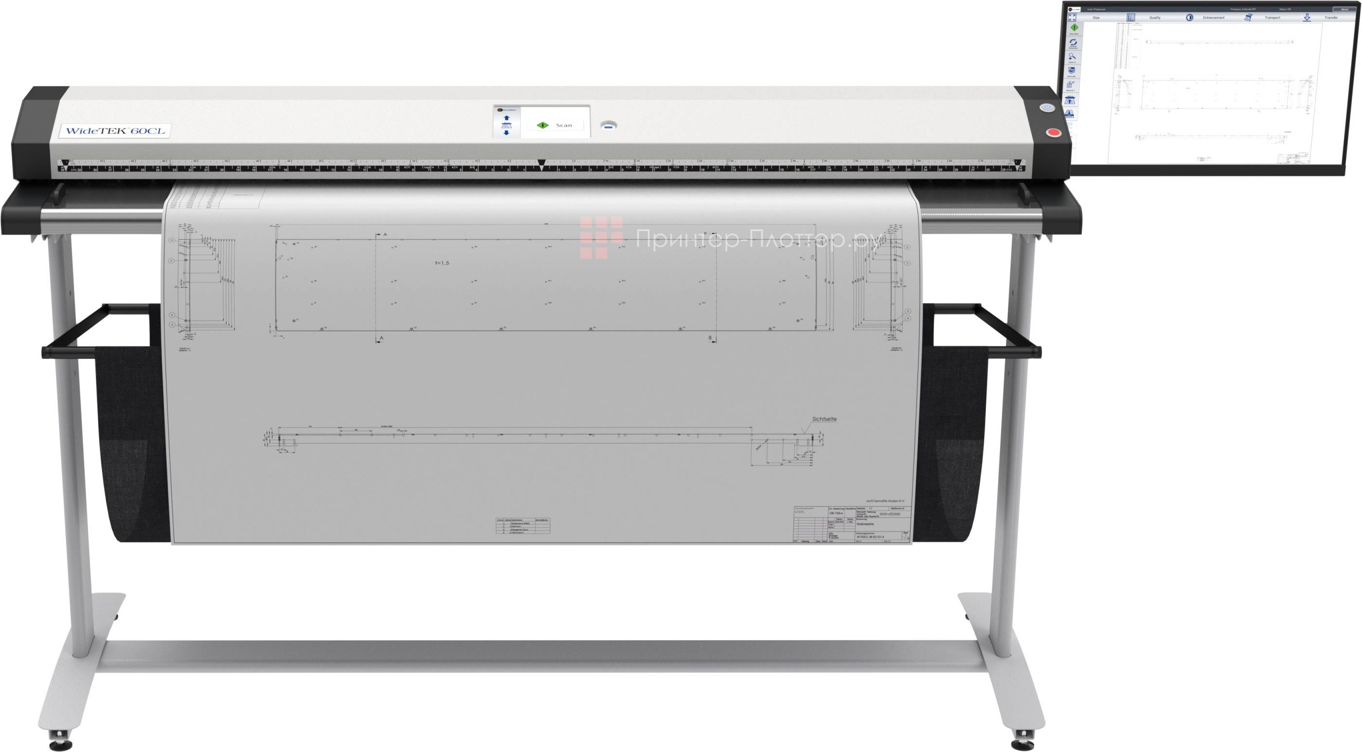 Сканер широкоформатный WideTEK 60CL-600 Bundle (WT60CL-600-BDL)