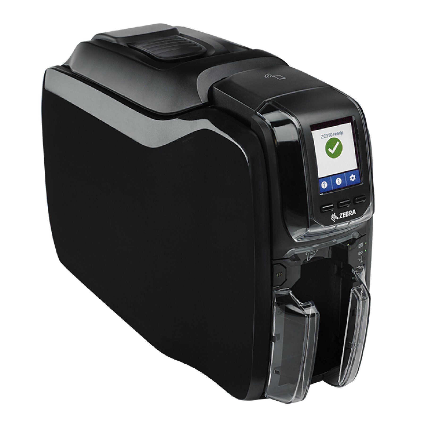 Принтер пластиковых карт Zebra ZC350, 300 dpi, Ethernet, USB, Wi-Fi ZC35-000W000EM00