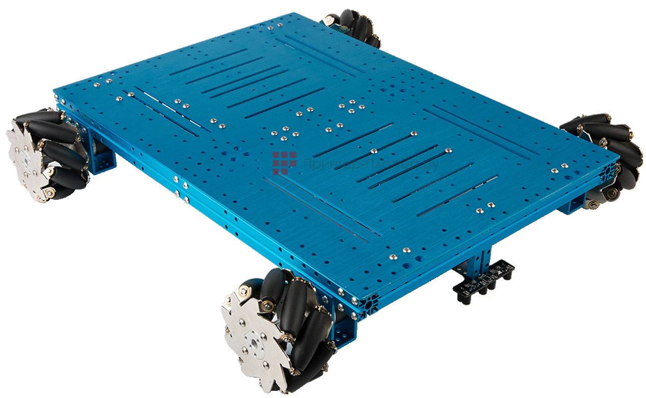 Платформа на всенаправленных колесах Makeblock Mecanum Wheel Robot Kit with Orion and Handle (DGS P1010046)