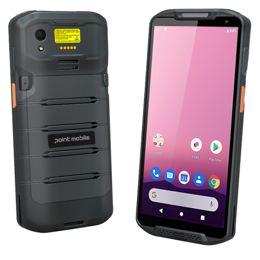 Терминал сбора данных Point Mobile PM95, Android 13, Honeywell N5703, 6 ГБ / 64 ГБ, 2,4 ГГц, восемь ядер, 7020 мАч, PM95E31041NE0C