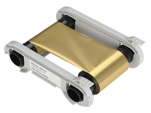 Золотая монохромная лента Evolis Gold 1000 отпечатков RCT016NAA