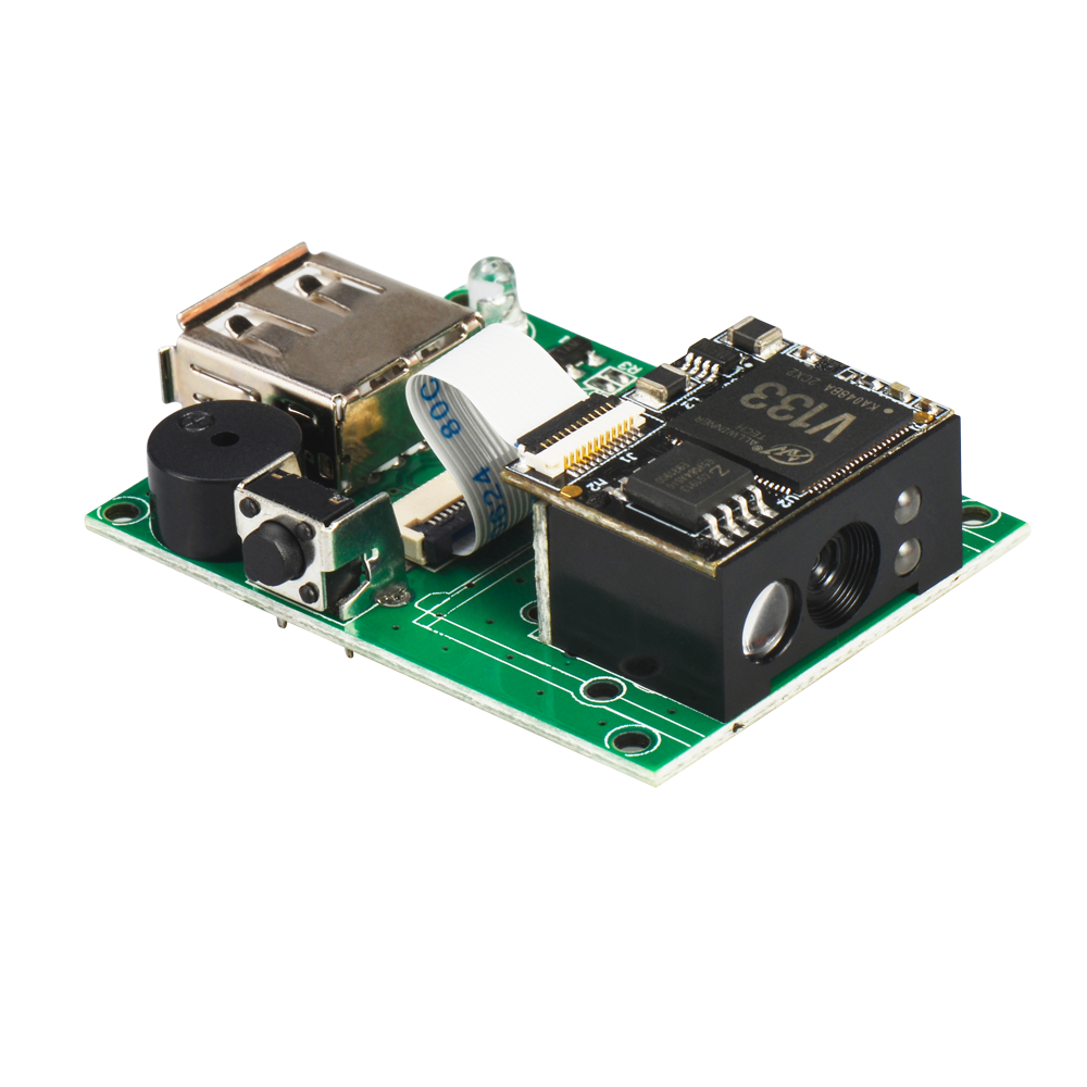 Модульный сканер штрихкода Microchip M822D 2D проводной With Development  board