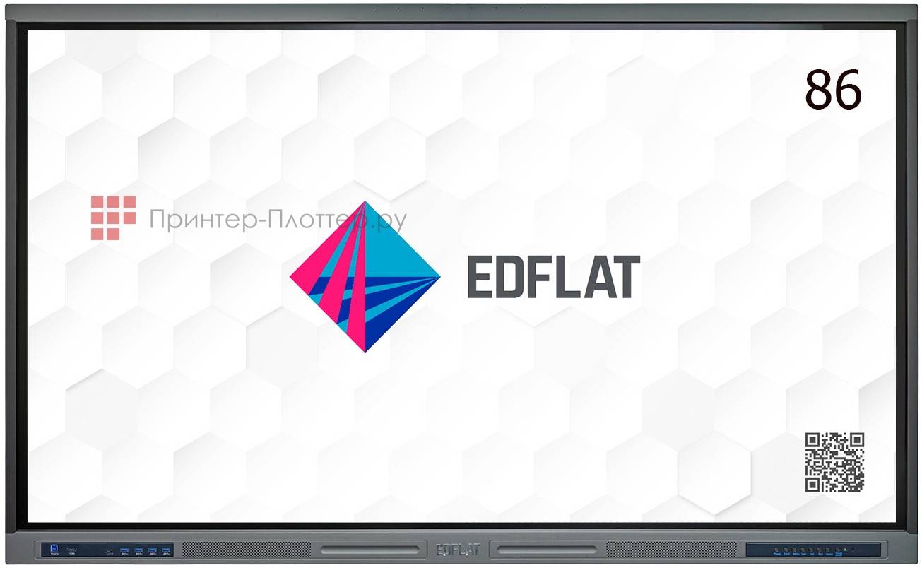 Интерактивная панель EdFlat EDF86UH (EDM EDF86UH)