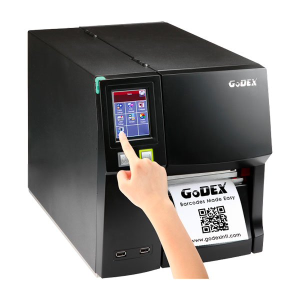 Принтер этикеток Godex ZX1200i+, 203 dpi, RS-232, USB, Ethernet 011-Z2i072-A00