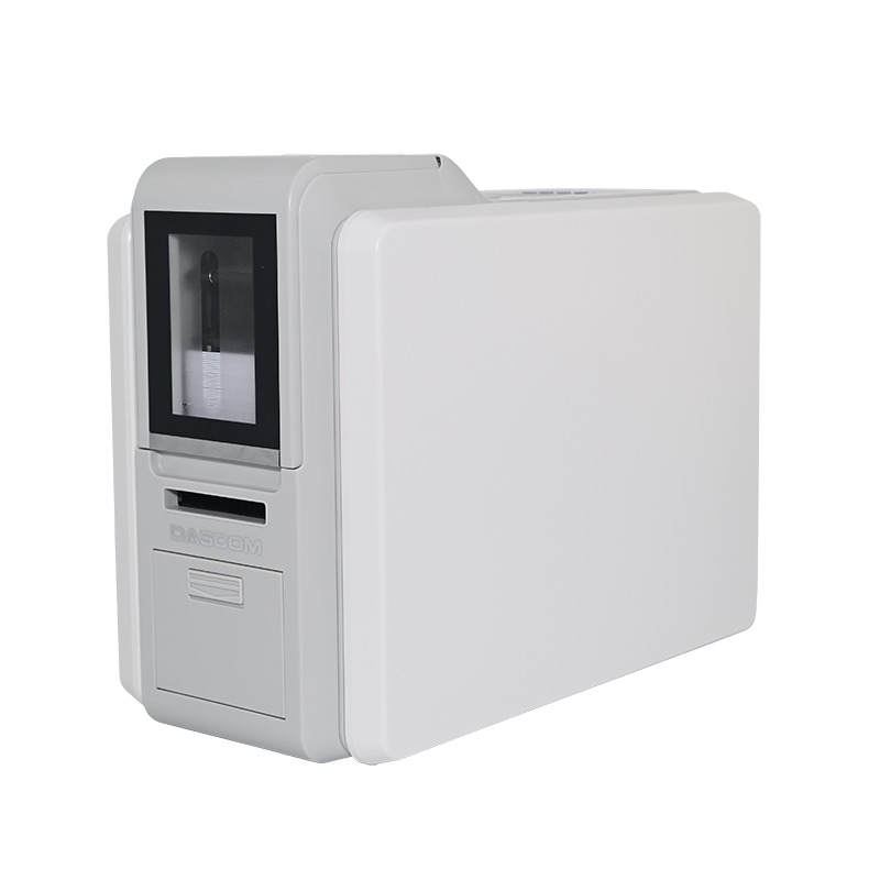 Принтер пластиковых карт Dascom DC-340 односторонний, 300×600 dpi, USB 2.0., 28.BAA.6569 стартпак с лентой и картами