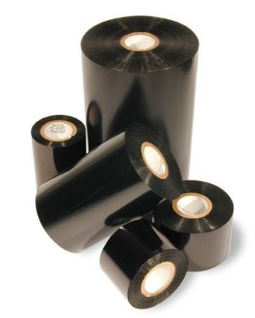 Риббон Воск-смола (wax-resin) 110 мм х 450 м, ширина втулки 110 мм, диаметр 1" (25,4 мм)