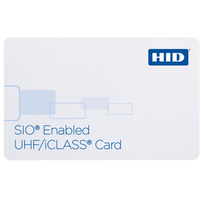 Композитная бесконтактная смарт-карта HID iCLASS SE UHF и iCLASS SE 32k bit (16k/2+16k/1) (UHFsio+SIO) 6013Txxxx