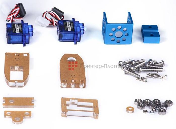 Ресурсный набор Makeblock Mini Pan-Tilt Kit (DGS 89003)