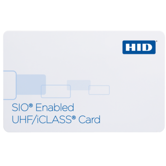 Комбинированная композитная бесконтактная смарт-карта HID iCLASS SE UHF и iCLASS SR 32k bit (16k/2+16k/1) (UHFsio+SIO+iCLASS) 6013Sxxxx